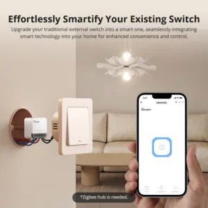 Contrôle du SONOFF ZBMINIR2 via application eWeLink et Home Assistant