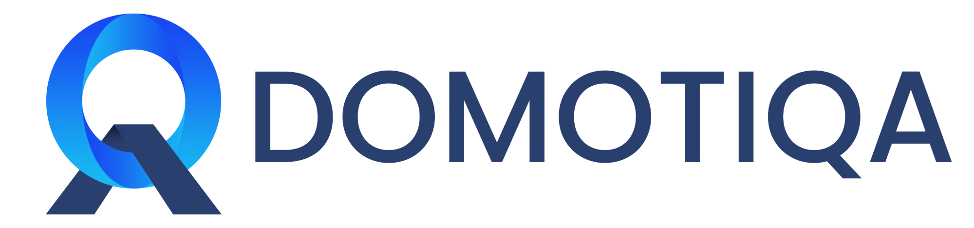 Domotiqa, logo horizontal